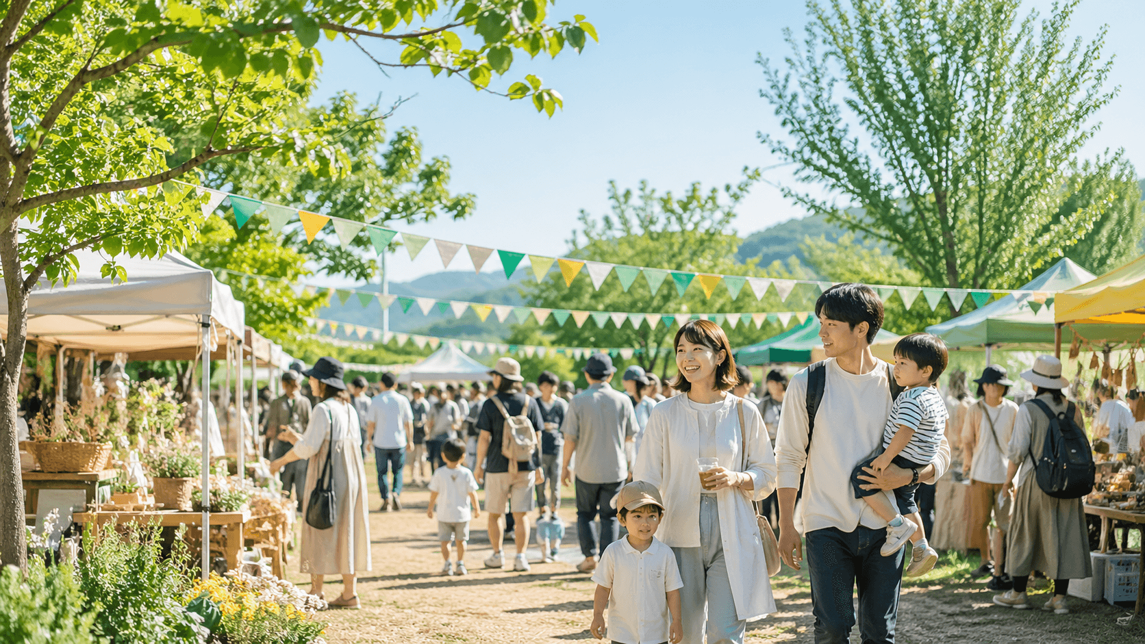 地域イベントの撮影イメージ
