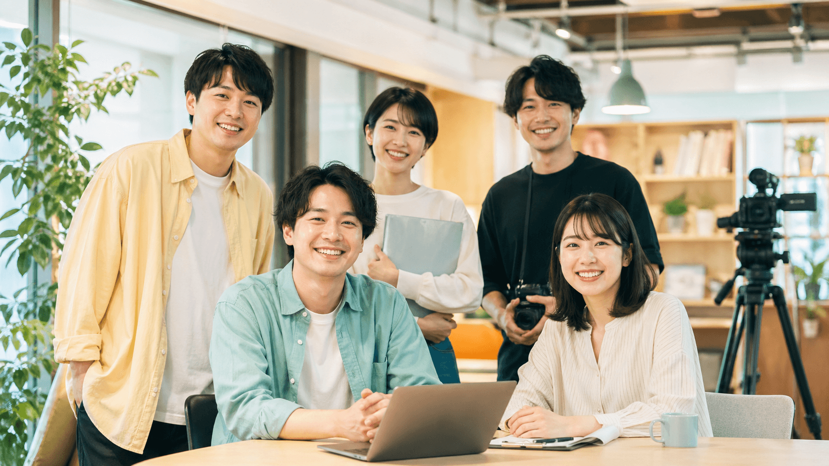採用・活動紹介映像のイメージ